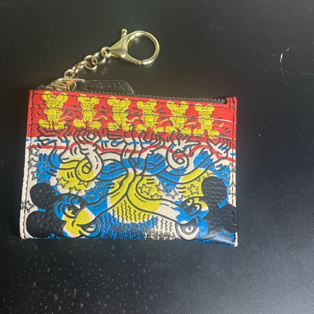 Coach x Keith Harring Mickey wallet